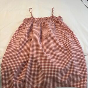 BB Dakota Pink Gingham Dress